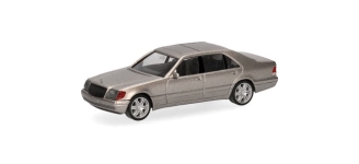 Herpa 030946-002 - H0 - Mercedes-Benz 600 SEL - metallic rauchsilber